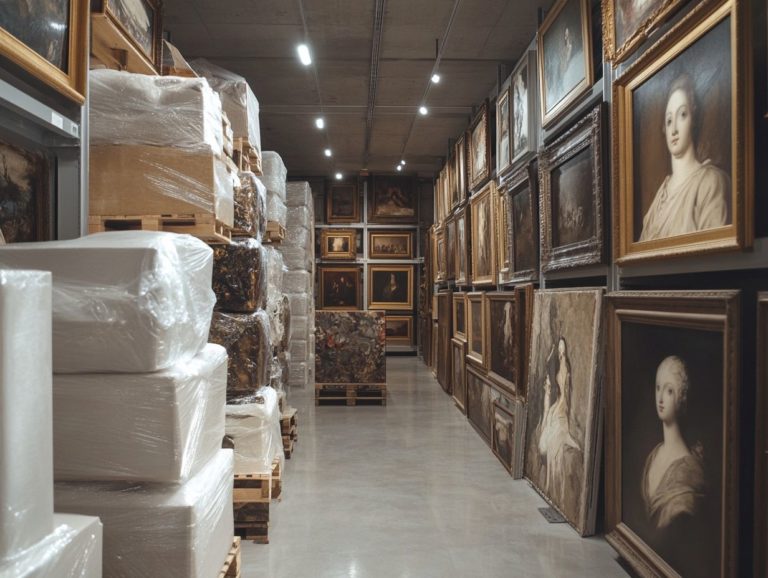 10 Tips for Storing Your Art Collection