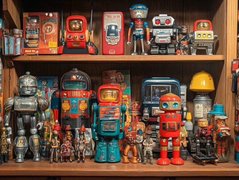 5 Benefits of Collecting Vintage Toys