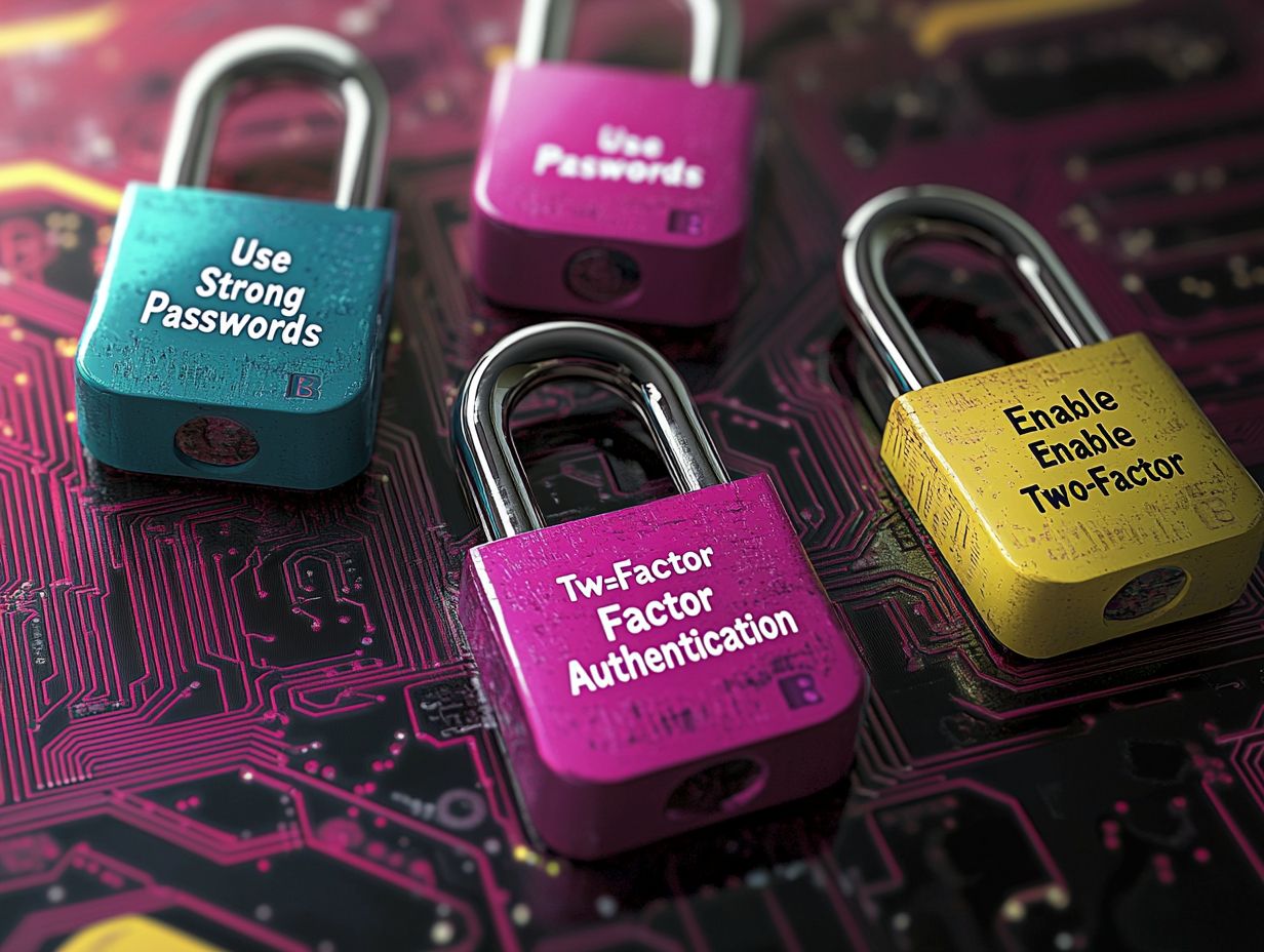 Image illustrating key takeaways for crypto security