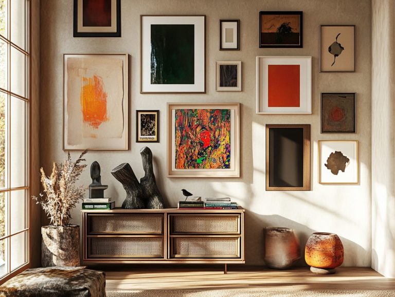 5 Creative Ways to Display Your Art Collection