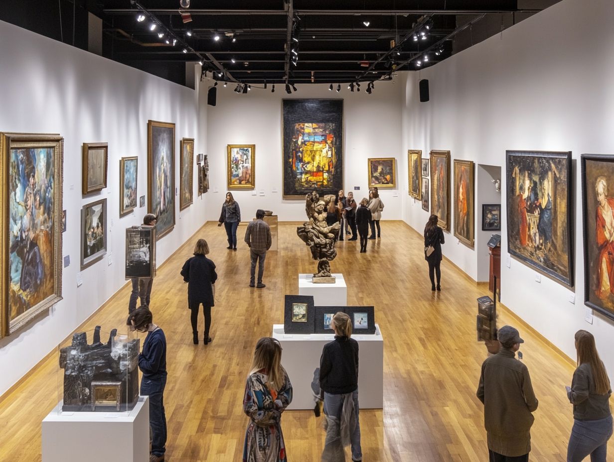 History of art collecting overview