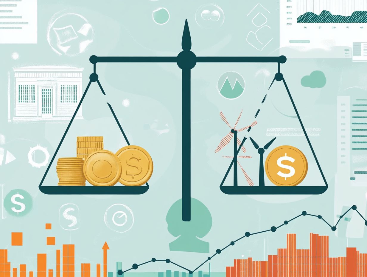 Visual representation of the impact of interest rates on alternative investment strategies.