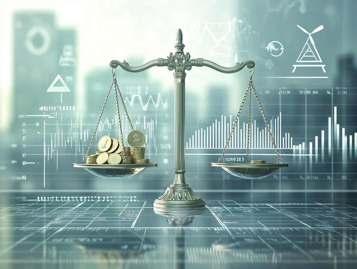 Graph illustrating strategies for adjusting investments in response to interest rate changes