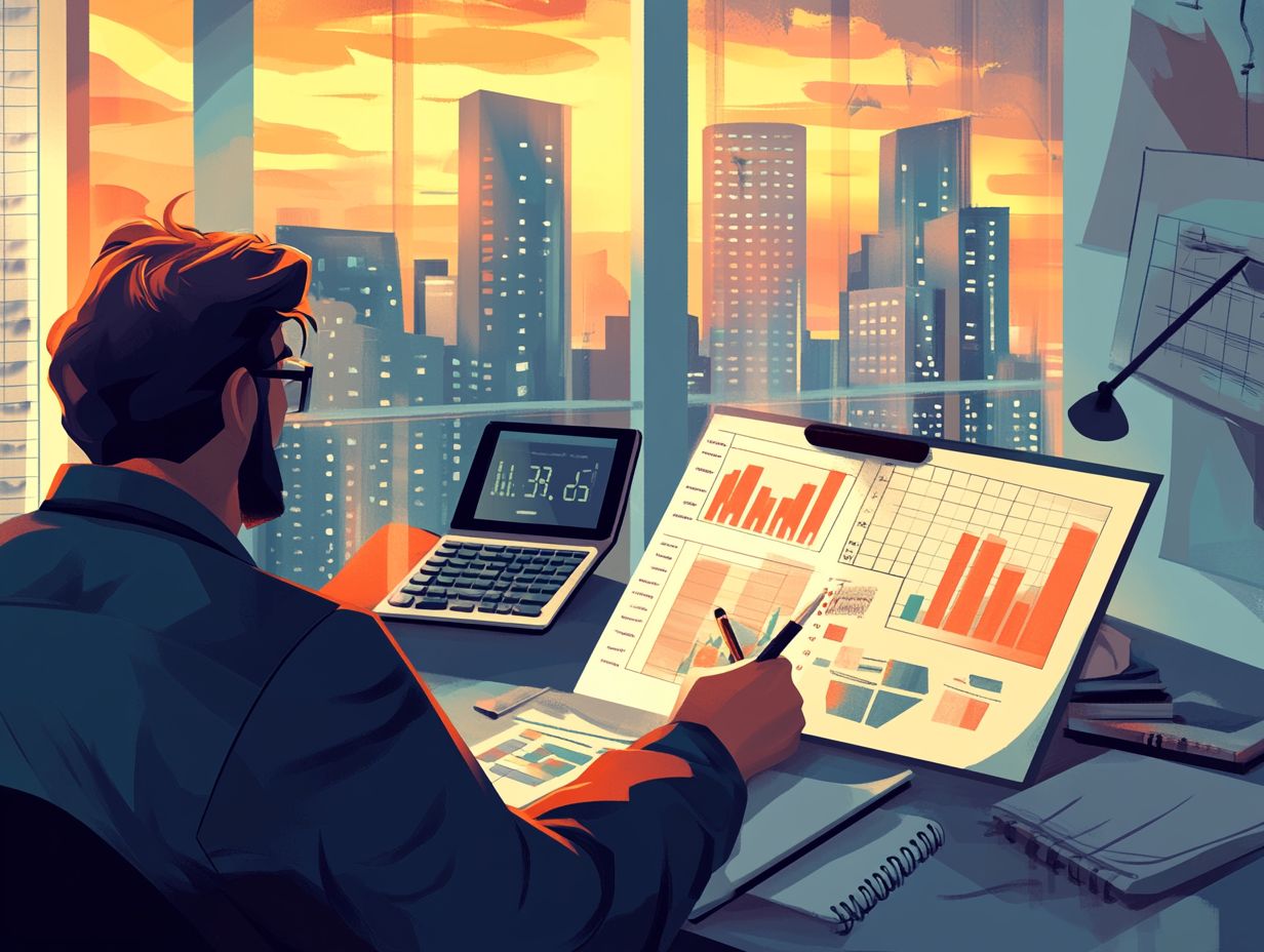 Visual representation of key takeaways about interest rates and investments.