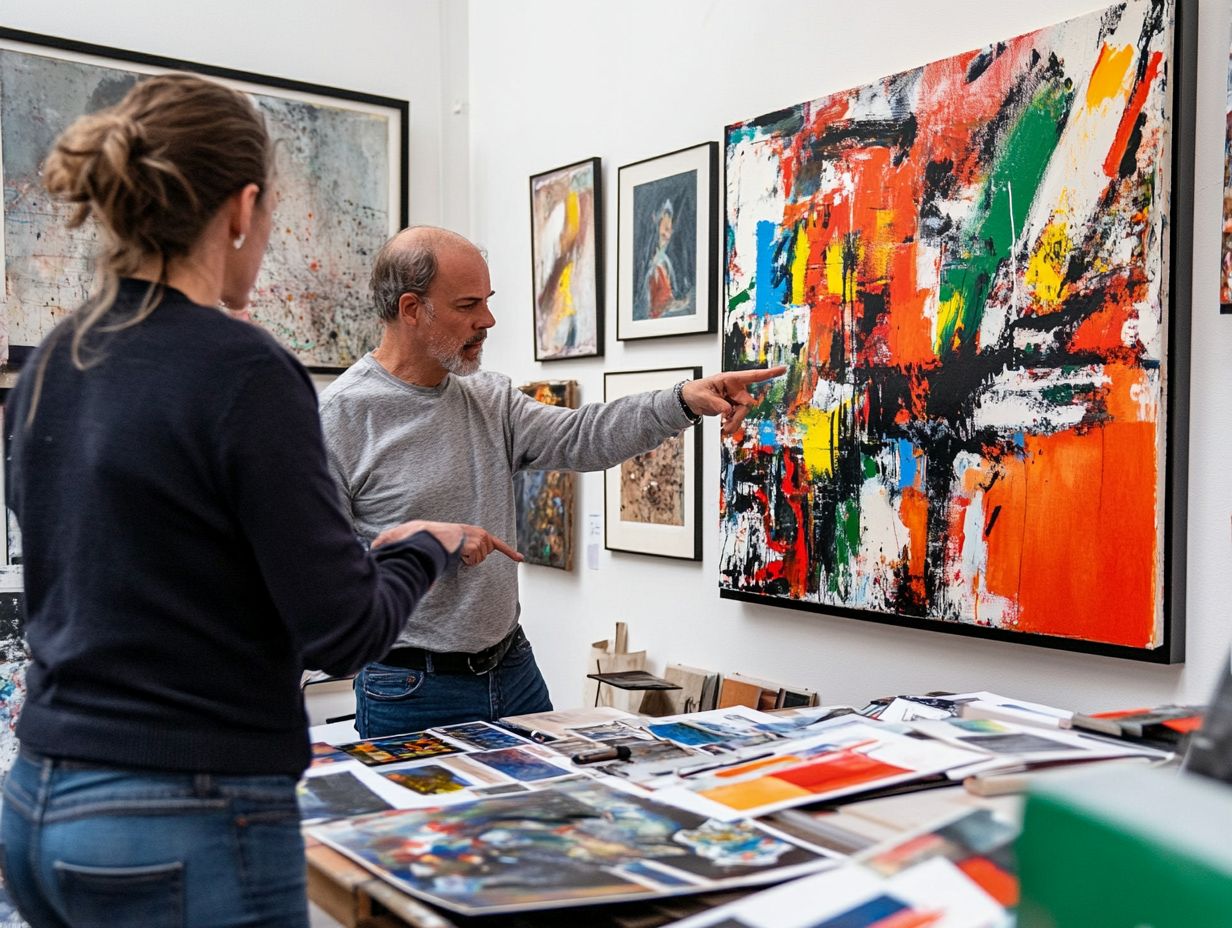 What is the role of art consultants in art collecting?