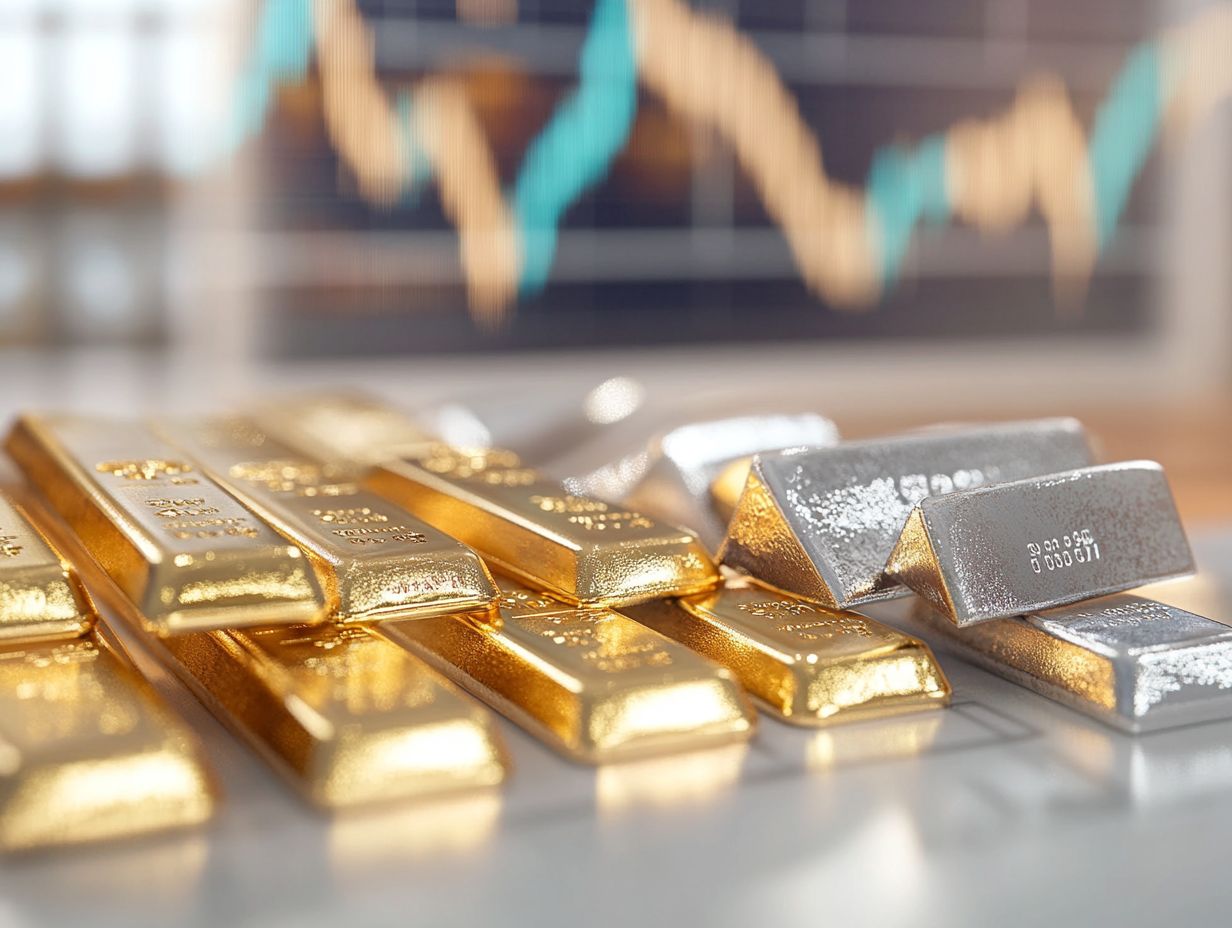 Investment strategies for precious metals during economic crises