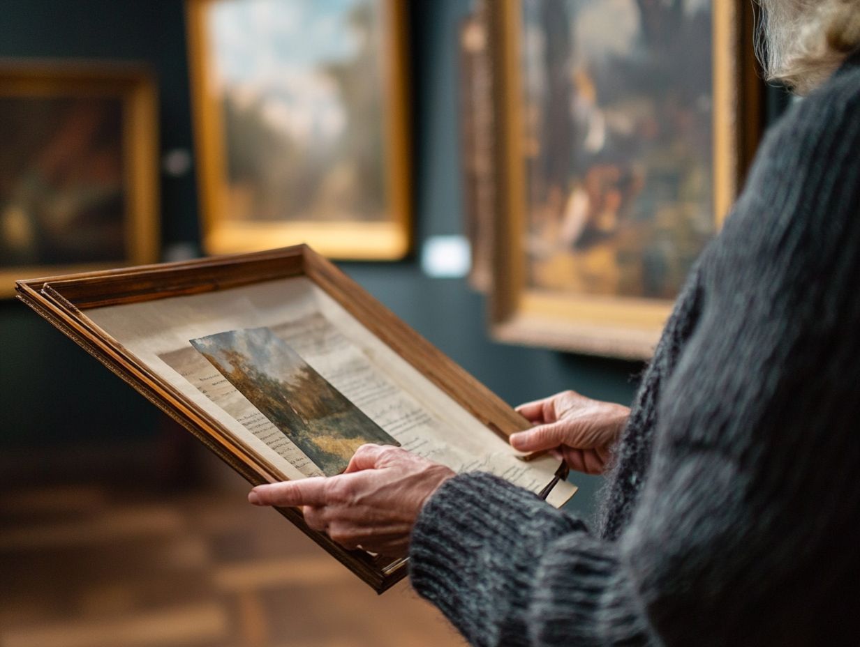 Why is provenance important in art collection?