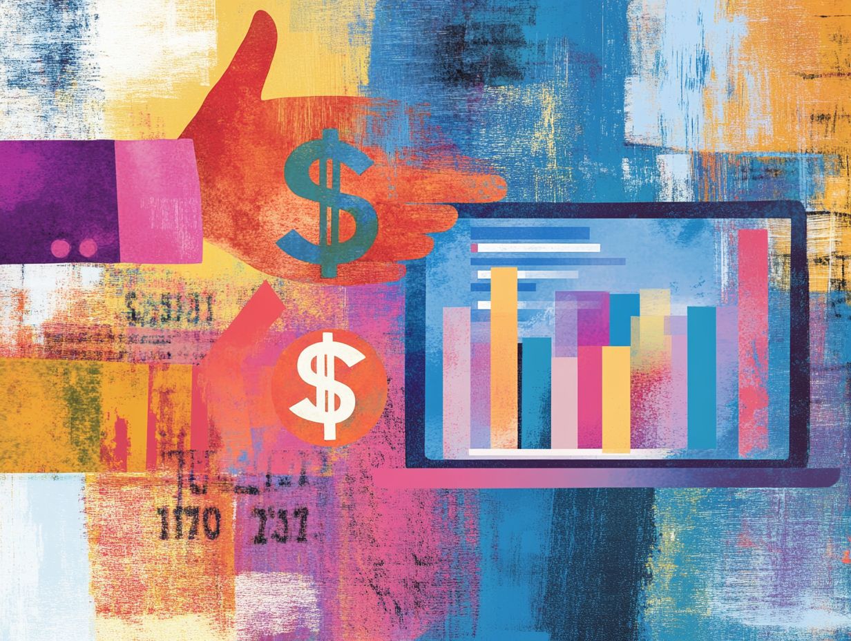 Infographic on borrowing amounts in Peer-to-Peer lending