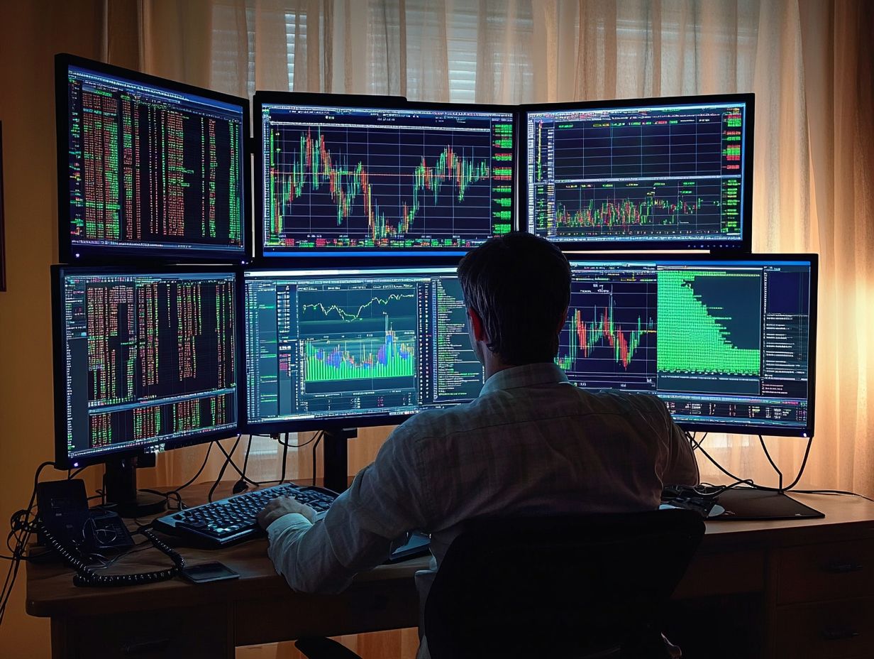 An illustration representing interest rate risks in financial investments